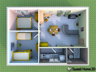 Install Sweet Home 3D 4.1 in Linux Mint 15