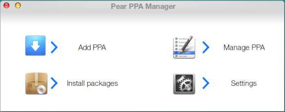 Pear OS 8 PPA Manager