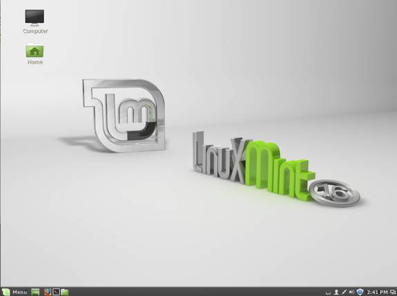 Linux Mint 16 Cinnamon Desktop