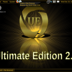 The Ultimate Edition 2.5 desktop using the UE 2.5 Gold theme.