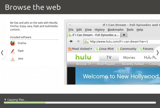 Linux Mint 14 Cinnamon Slide Show