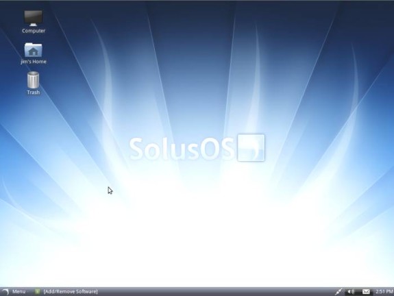 SolusOS 1.2 Desktop