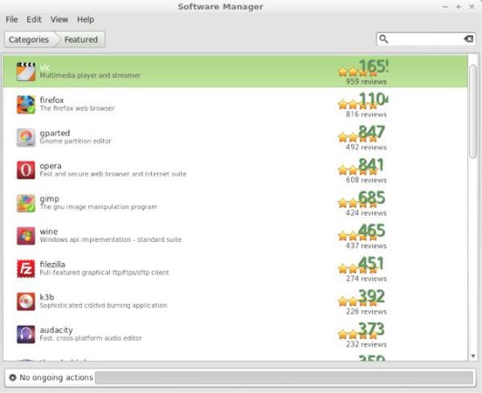 Linux Mint Debian 201303 Featured Applications