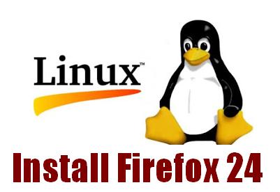 Install Firefox 24 in Fedora 19, 18 and 17